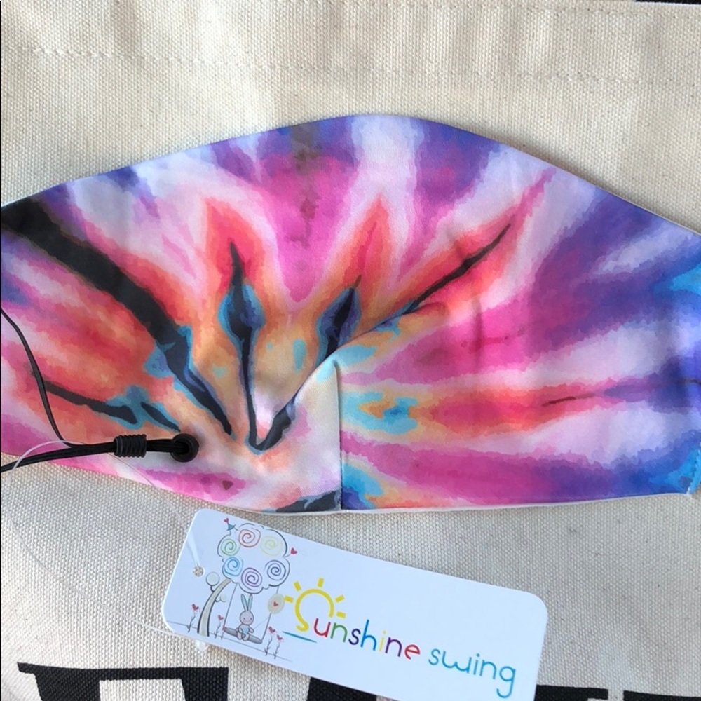 NWT Tie Dye Face Mask